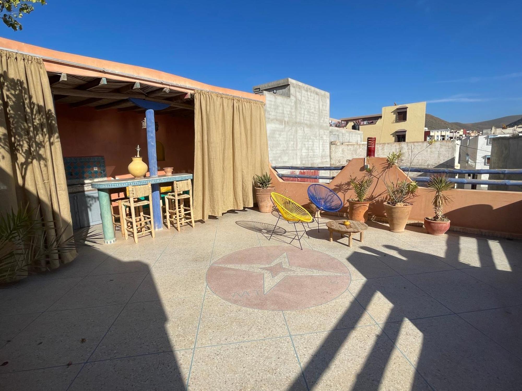 The Rainbow House Mirleft Exterior foto
